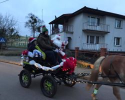 wizyta Świętego Mikołaja w Golubiu-Dobrzyniu