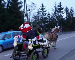 wizyta Świętego Mikołaja w Golubiu-Dobrzyniu