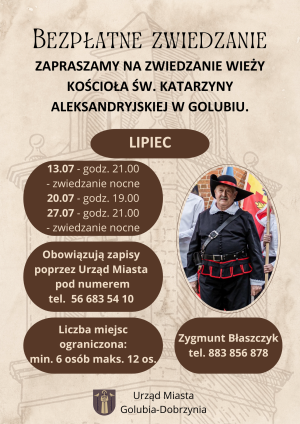 Zwiedzanie lipiec