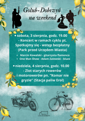Weekend w Golubiu-Dobrzyniu 3-4.08