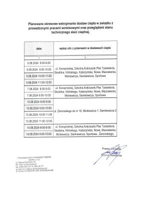 Okresowe wstrzymanie dostaw ciepłapdf