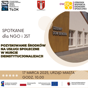 Plakat Spotkania OWES Tłok w dniu 17.03.2025 r.
