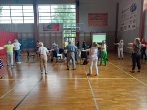 Pierwsze zajęcia Klubu Seniora