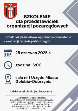 Szkolenie 25 czerwca 2025 r.