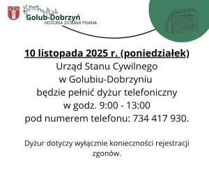 10 listopada Urząd Stanu Cywilnego