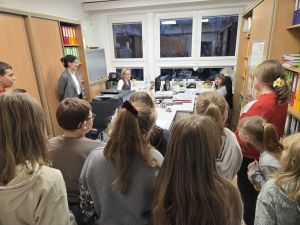 Wizyta Klubu Młodzieżowego w Urzędzie Miasta
