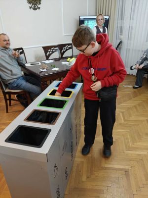 Wizyta Klubu Młodzieżowego w Urzędzie Miasta