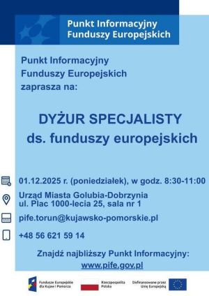 Tablica z informacją o dyżurze