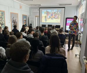 pan Daniel Kocuj opowiadający swoją historię.