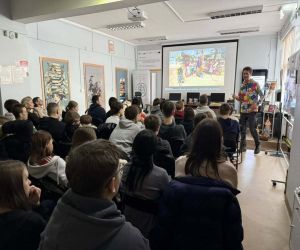 pan Daniel Kocuj opowiadający swoją historię.