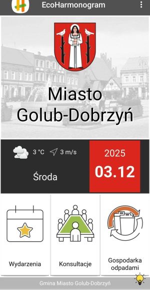 Miasto Golub-Dobrzyń Eco Harmonogram