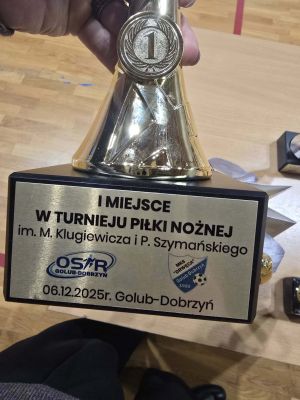 puchar za zajęcie I miejsca