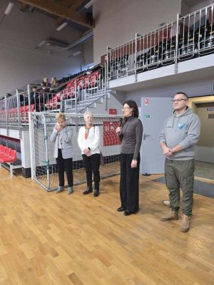 powitanie zebranych gości przez Panią Burmistrz Dominikę