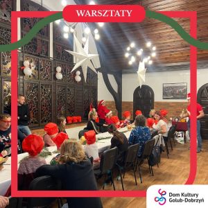 uczestnicy warsztatów piernikowych..