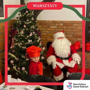 Święty Mikołaj na warsztatach piernikowych