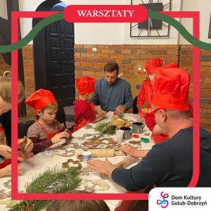 wykonywanie przez dzieci i rodziców pierników