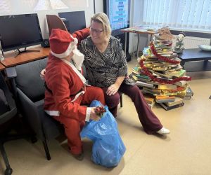 Uczestniczka Klubu Ksiązki z Mikołajem