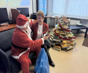 Uczestniczka Klubu Ksiązki z Mikołajem