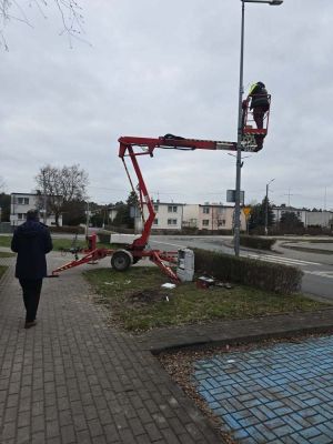 montaż monitoringu na skrzyzowaniu ulicy Lipnowskiej z Żeromskiego