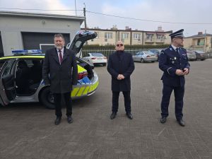 Przedstawiciele Samorządów z przedstawicielami Komendy Powiatowej Policji
