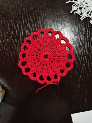 wyszydełkowana serwetka