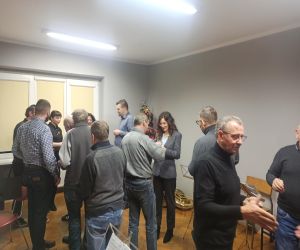 Dzielenie się opłatkiem