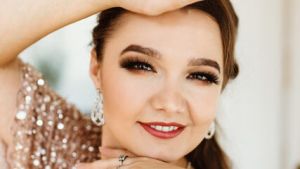 Solistka Justyna Gęsicka