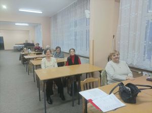 Słuchacze Uniwersytetu Trzeciego Wieku