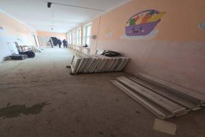 przyszły żłobek w trakcie prac remontowych.,