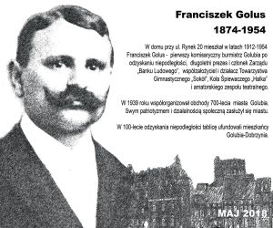 notatka o Panu Franciszku Golusie