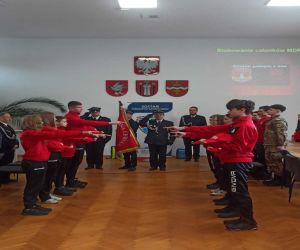 Ślubowanie członków Młodzieżowej Drużyny Pożarniczej