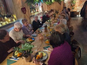 Obiad w restauracji Receptura