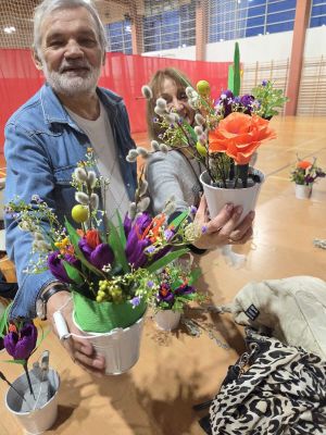 Wielkanocne warsztaty kreatywne seniorów
