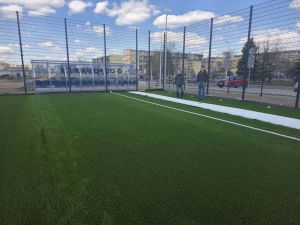 Pan Burmistrz wraz z pracownikiem z firmy