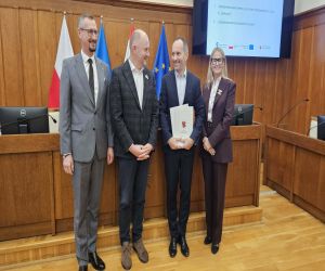 Zastępca Piotr Kowalczyk w Urzedzie Marszałkowskim