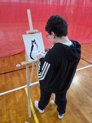 Zakończenie zajęć karate i dzień kreatywny w Klubie Młodzieżowym