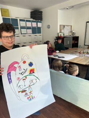 Kreatywne zajęcia młodzieży w Fundacji Integris