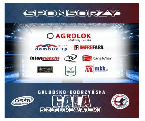 plakat ze sponsorami