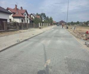 położony nowy chodnik na Osiedlu Panorama