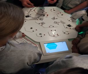 uczestnicy projektu w Laboratorium Wyobraźni