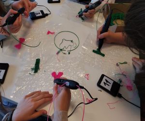 tworzenie przez uczestników projektu modeli do druku  3D