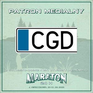 plakat z informacją patronat medialny CGD