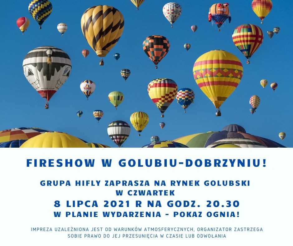 Fireshow w Golubiu-Dobrzyniu