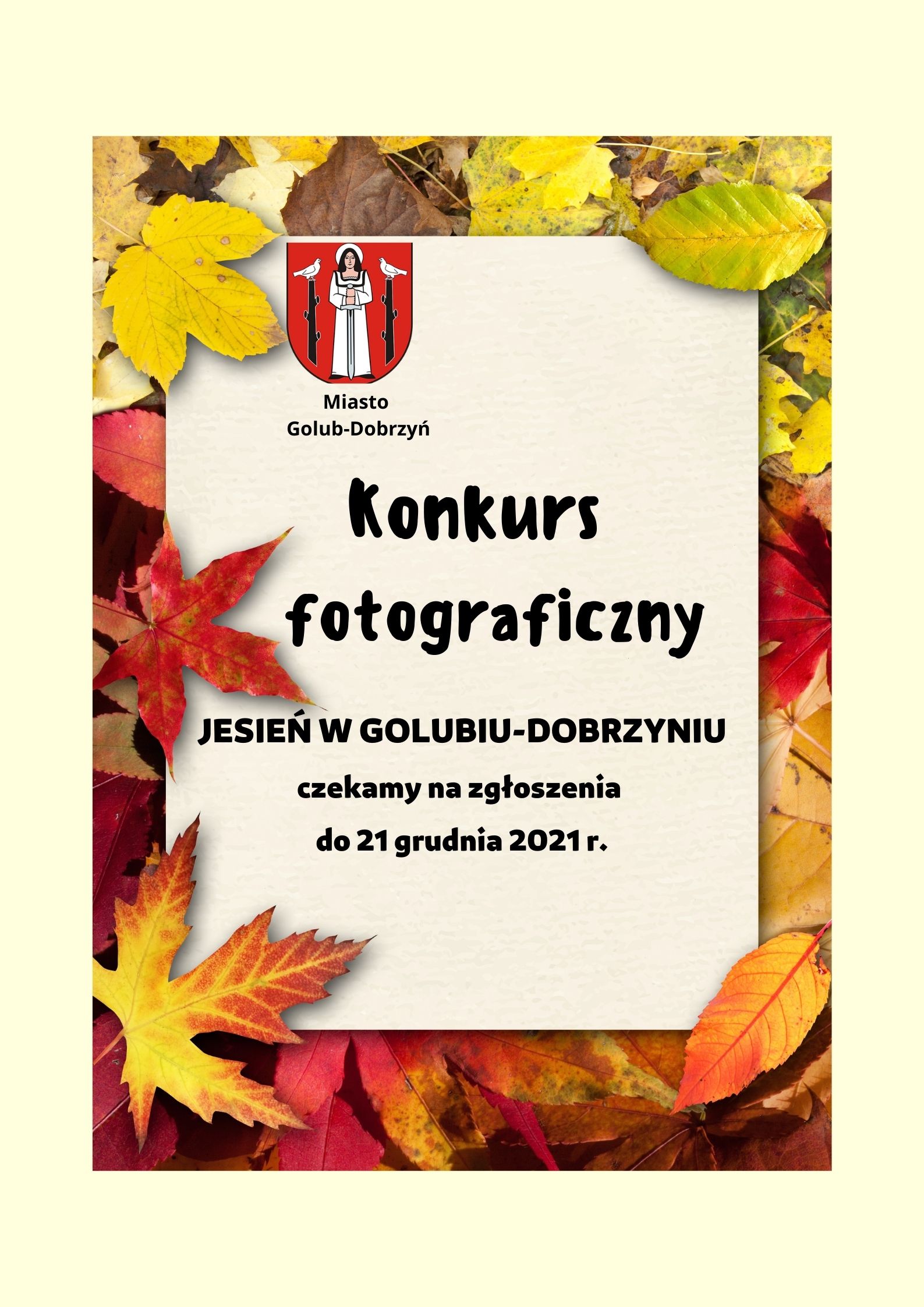 Ogłaszamy konkurs fotograficzny "Jesień w Golubiu-Dobrzyniu"!