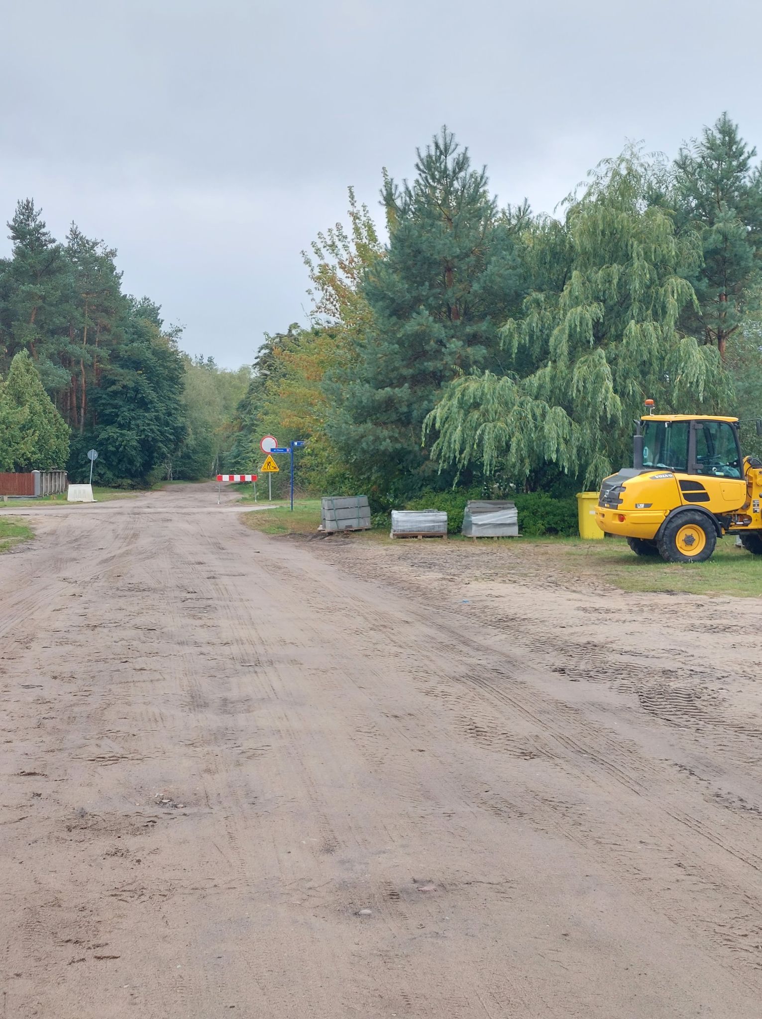 BUDOWA UL. SOSNOWEJ I KALINOWEJ ROZPOCZĘTA