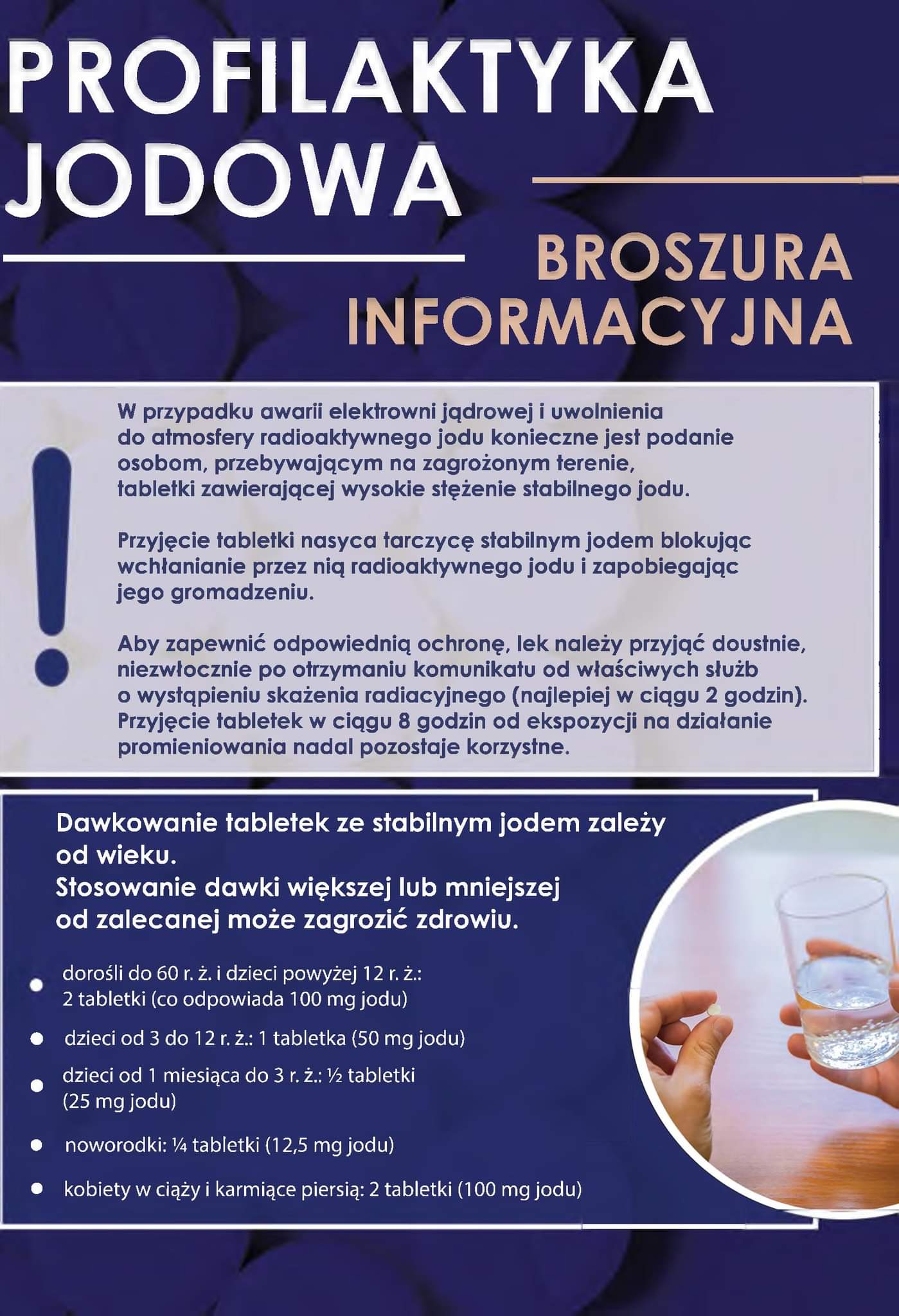 WYKAZ PUNKTÓW DYSTRYBUCJI PREPARATU ZE STABILNYM JODEM NA TERENIE MIASTA GOLUBIA-DOBRZYNIA