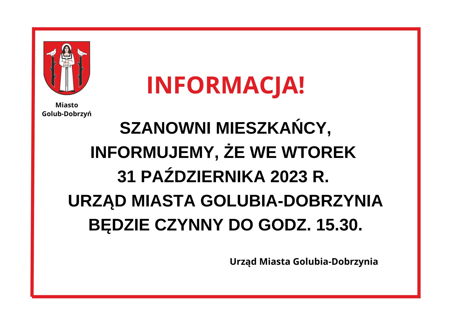 INFORMACJA