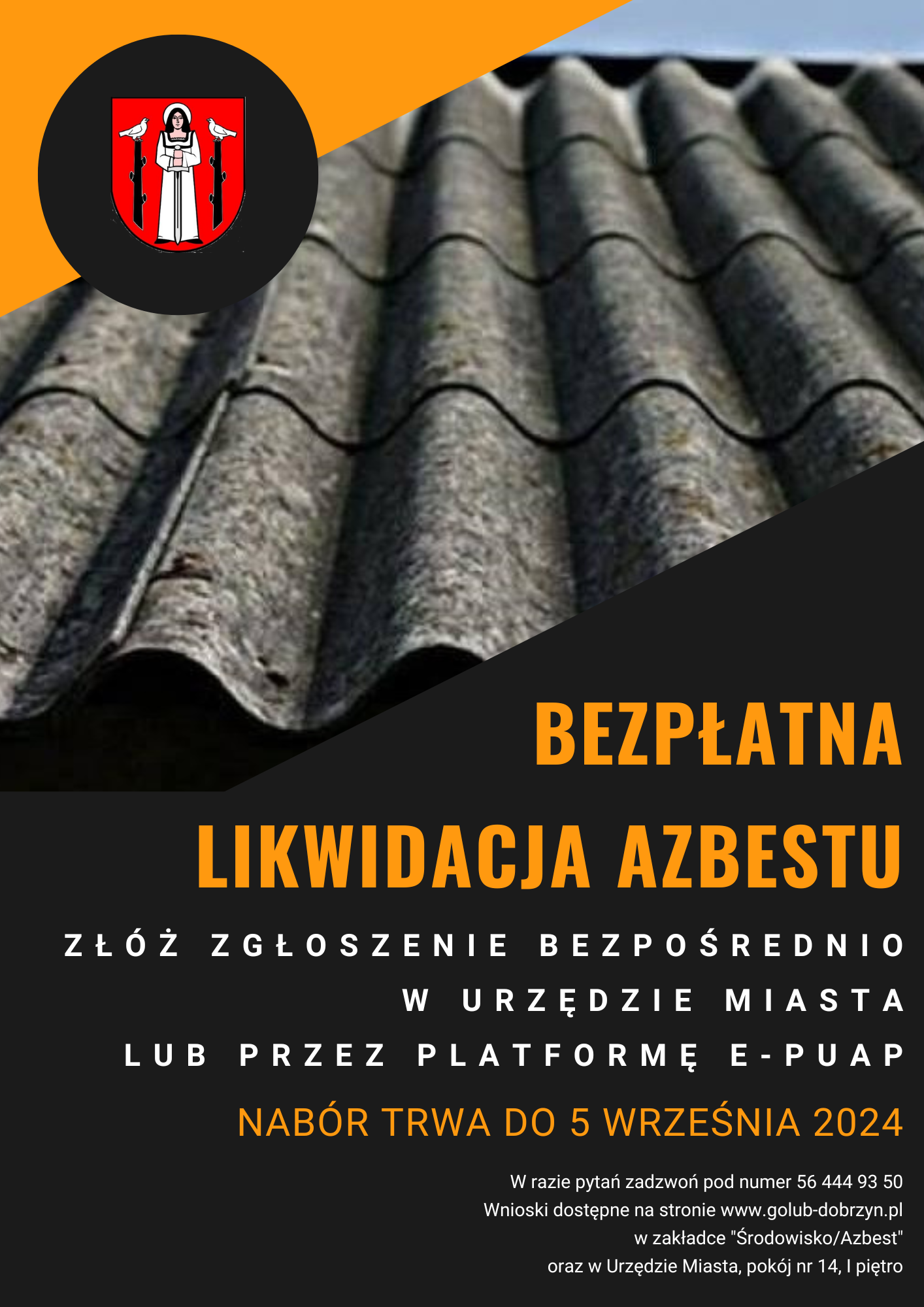 Usuwanie azbestu – Nabór 2024 r.