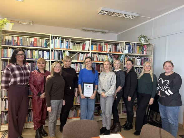 Pani Dyrektor Agata Bartłomiejus Miejskiej i Powiatowej Biblioteki Publicznej poprowadziła prelekcję  dla Logopedów z Powiatu Golubsko-Dobrzyńskiego