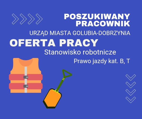 Poszukiwany pracownik ds. utrzymania dróg i czystości w mieście
